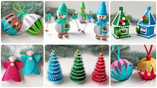 🔥6 Ideas 🎄 Christmas Decorations 🎅 DIY Christmas tree toys ☃️ Christmas crafts [upl. by Hendon]