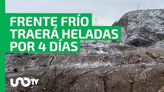 Frente frío en México se esperan 4 días de heladas en varias regiones [upl. by Vanhook]