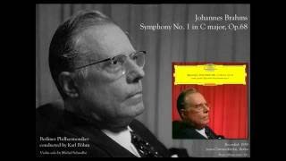 Brahms  Symphony No 1 BPO Böhm 1959 [upl. by Ydiarf999]