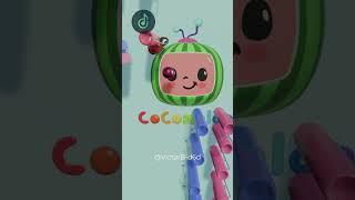 Cocomelon 🍉Theme on Paper Tubes Instrument D6D cocomelon satisfying papertubes [upl. by Ahsoym354]