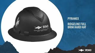 Pyramex Ridgeline® Full Brim Hard Hat [upl. by Anaib]