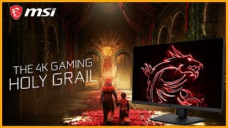 THE 4K GAMING HOLY GRAIL  MSI Optix MPG321URQD 4K GAMING Monitor [upl. by Norina840]