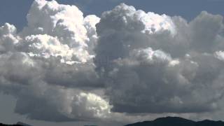 Cumulus Wolken Zeitraffer  cumulus clouds timelapse [upl. by Wordoow]