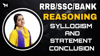 Important Topic For RRBSSCBANK Reasoning  Syllogism And Statement Conclusion In Malayalam [upl. by Gregorius939]