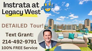 Instrata at Legacy West  GORGEOUS One Bedroom Model [upl. by Butta]