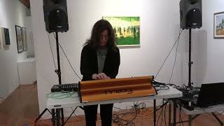 AmbientChaos  Laura Feathers live at Pictor Gallery 1022024 [upl. by Elleiad]