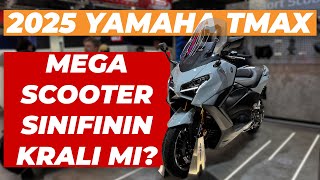 2025 Yamaha TMAX İnceleme  EICMA 2024 Fuarı [upl. by Siravaj]