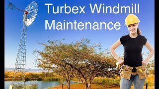 Turbex Windmill Maintenance [upl. by Hamehseer]