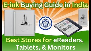 Where to Buy Eink eReaders in India  Boox Remarkable Dasung Bigme Pocketbook Meebook Kobo [upl. by Marchal]