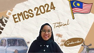 EMGS How to Apply Visa Student Malaysia 2024 [upl. by Penny]