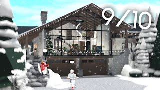 Rating My Viewers Winter Houses in Bloxburg  FACECAM [upl. by Emalee406]