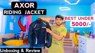 Axor Riding Jacket Best For Beginners At 5000  All New Axor Nimbus Riding Jacket  Rumon Vlog [upl. by Elyagiba245]