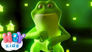 Dance little froggie 🐸 Frog dance for kids  HeyKids Nursery Rhymes  Animaj Kids [upl. by Ahcas]