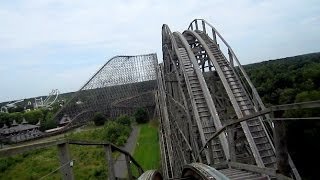 Colossos front seat onride HD POV Heide Park [upl. by Ahseenak371]