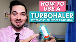 Turbohaler  How To Use A Turbohaler Symbicort Pulmicort Bricanyl [upl. by Aitsirk]