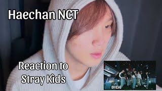 Haechan NCT Reaction to Stray Kíds quotSClassquot on Weverse live 10122023 haechan nct skz sclass [upl. by Bernhard]