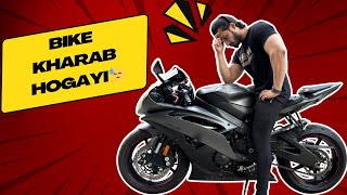 MY R6 IS NOT STARTING 😢😱 YAMAHA SHAZZY ALI MOTOVLOGS [upl. by Enelam]