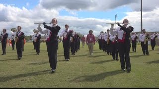 South Carolina high school marching bands battle for title [upl. by Ummersen]