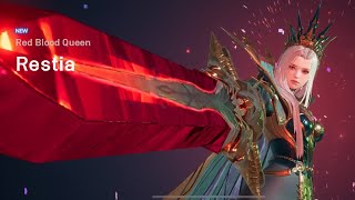 Seven knights 2 new updated the red blood Queen Restia summon [upl. by Serge]