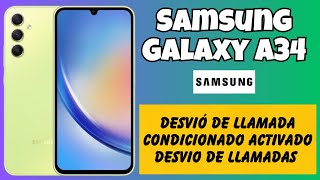 Desvió de llamada condicionado activado  desvio de llamadas Samsung A34 [upl. by Aztinaj]