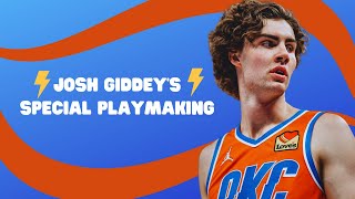 Josh Giddeys Special Playmaking [upl. by Nimrahc960]