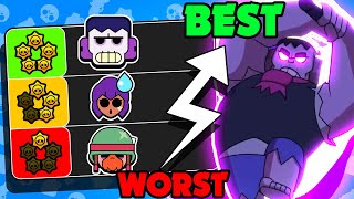 RANKING ALL 81 BRAWLERS Tier List  July 2024 [upl. by Claudette]