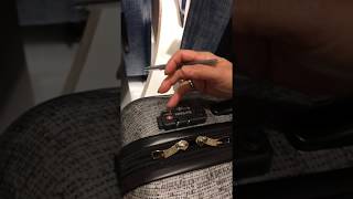 How to reset luggage lock video [upl. by Legnaleugim]