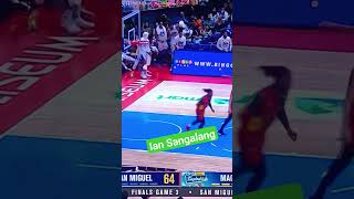 Ian Sangalang unexpected pass final shorts [upl. by Osanna982]