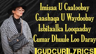 SABRIINA MUSSE  CUSBITAALKA CUMAR DHUULE  HEES CUSUB LYRICS 2024 [upl. by Jon]