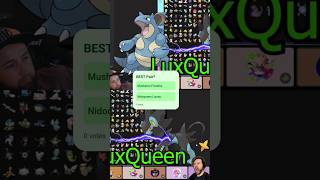 Musharna Froslass VS Nidoqueen Luxray pokemon tierlist pokemongame pokémon nuzlocke pokemongo [upl. by Yawnoc8]