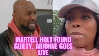 MARTELL HOLT FOUND GUILTY ARIONNE CURRY CALLS MELODY OUT OF HER NAME WHATS HAPPENING [upl. by Einal979]