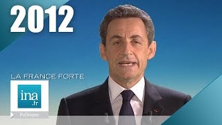 Nicolas Sarkozy  Campagne présidentielle 2012  Archive INA [upl. by Coulombe459]