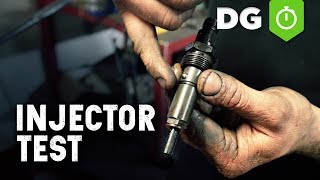 Diesel Fuel Injector Test Mechanical [upl. by Ghiselin531]