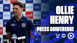 Ollie Henry Press Conference  Finals Week 2 [upl. by Idelia]