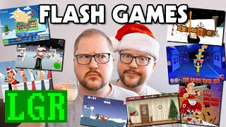 LGR  Christmas Flash Games [upl. by Dari]