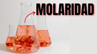 ¿Qué es la MOLARIDAD de una disolución en química ✅ ¿Y cómo calcular concentración molar [upl. by Ennaeirb]