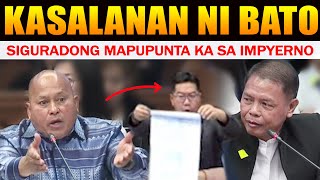 🔴 Pari Pinakita ang Listahan ng mga Kasalanan ni Sen Bato sa Harap ni Jovie Espenido [upl. by Uolyram]