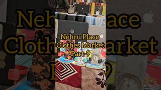 Explore Delhis FAMOUS Nehru Place Clothes Market [upl. by Ixel]