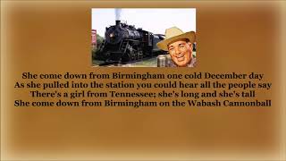 Wabash Cannonball Dizzy Dean with Lyrics [upl. by Adnarb]