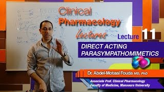 Autonomic Pharmacology Ar  Lec 11  Direct parasympathomimetics [upl. by Bower]