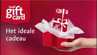 Cadeaukaart bpaid gift card [upl. by Arramahs]