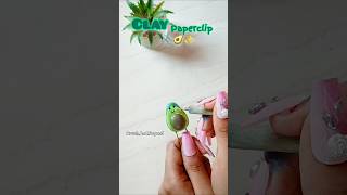 Diy Avocado PaperClip 📎 diy art shortvideo viralvideo fyp shorts aesthetic booklover artist [upl. by Alwyn]