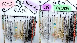 DIY  Organizador de Collares [upl. by Ssur969]