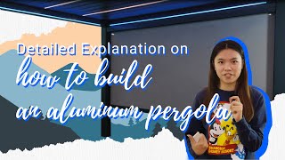 Detailed explanation on how to build an aluminum gazebo 🧐 assembly instruction📕 [upl. by Aina650]