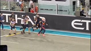 Max Verstappen winning moment at F1 Abu Dhabi Grand Prix  Proud Red Bull Racing Team [upl. by Edelman]