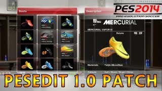 TTB PES 2014  PESEDIT 2014 PATCH 10  NEW Stadiums Teams Faces amp More [upl. by Eetnahs196]