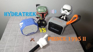 Altec Lansing HydraTrek vs XDOBO Prince 1995 II ⚔️ Battle of the 20 Mini Speakers 🔋Battery Powered [upl. by Raynata]