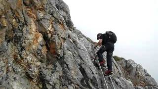 Suedwandklettersteig auf das Persailhorn 2347 m [upl. by Bouchard]