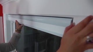 How To Install Simple Fit PopIn Shades by Blindsgalore [upl. by Ettolrahc]