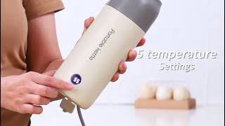 Deuralux portable electric bottle [upl. by Lashonde]